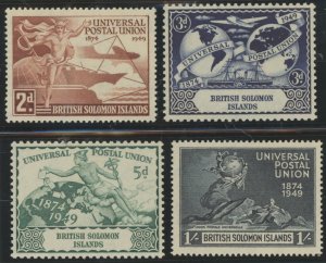 Solomon Islands (British Solomon Islands) #84-87 Mint (NH) Single (Complete Set)