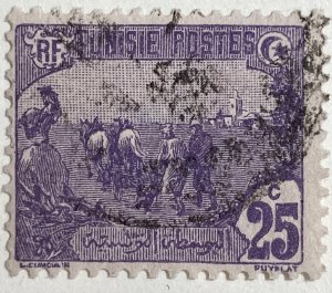 AlexStamps TUNISIA #40 VF Used