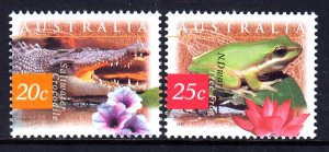 Australia 1997 Flora & Fauna 20c - 25c Mint MNH SC 1526,1527