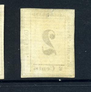  Hawaii Scott 24 Numeral Issue Unused Laid Paper Stamp  (Stock H24-30)