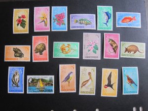 Grenada 1968 Sc 294-309 set MH