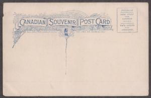 Canada: souvenir Post Card Queen St in FREDERICTON NB mint sm flaw