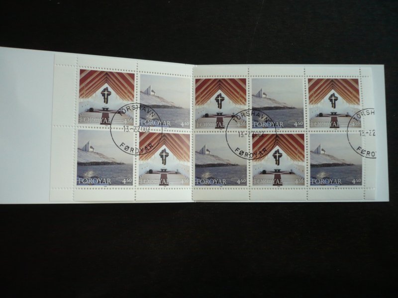 Stamps - Faroe Islands - Scott#345a - CTO Booklet of 10 Stamps
