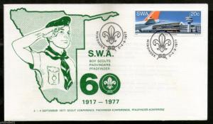 South West Africa 1977 Scouts Conference 60 Years in SWA Special Cover # 6442