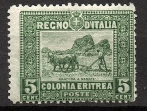 [AC] Eritrea 1914-1928 Sc #49 SS 34 Mint *Hinged* OG