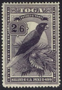 TONGA 1897 BIRD 2/6 WMK SIDEWAYS