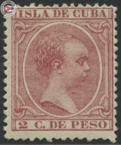 Cuba 1896 Scott 139 | MHR | CU18092
