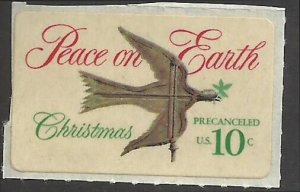 # 1552 Mint Never Hinged ( MNH ) CHRISTMAS DOVE AND WEATHER VANE SELF STICK