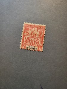 Stamps Ivory Coast Scott #6 h