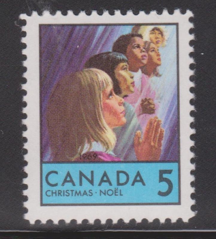 CANADA Scott # 502 MNH - Children Praying Christmas Issue