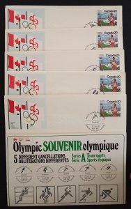 Canada S01a-e Special Event Covers - Complete