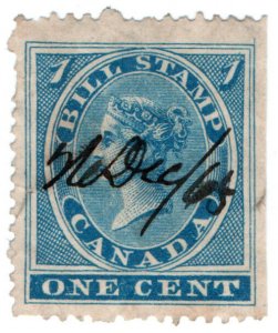 (I.B) Canada Revenue : Bill Stamp 1c