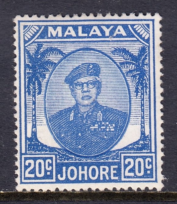 Malaya (Johore) - Scott #142 - MH - SCV $1.50