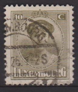 Luxembourg Sc#135 Used