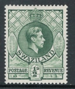 Swaziland 1938 King George VI 1/2p Scott # 27 MH