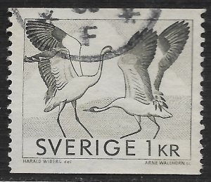 Sweden #751 1k Birds - Dancing Cranes