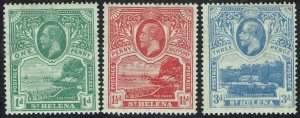 ST HELENA 1922 KGV PICTORIAL SET 