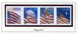 2008 COIL STAMP COMMEMORATIVES OG/MNH - FILLER OR STARTER PAGE -  DETAILS