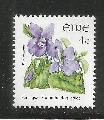 IRELAND 1563  MNH, FLOWERS, COMMON DOG-VIOLET