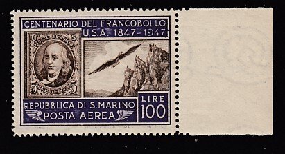 SAN MARINO #C55 - MNH - US No. 1 & Titano - SCV $20