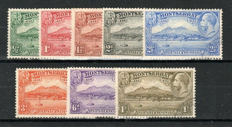 Montserrat 1932 Settlement values to 1s  FU CDS