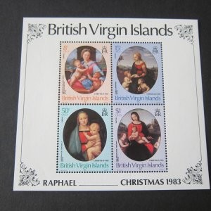 Virgin Islands 1983 Sc 461a Christmas Religion set MNH