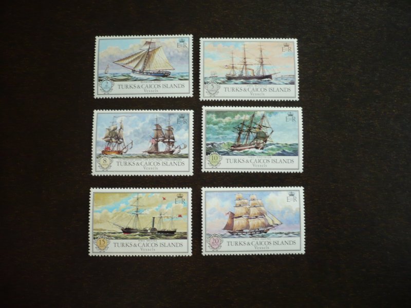 Stamps - Turks & Caicos - Scott# 280-285 - Mint Hinged Set of 6 Stamps