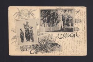 CEYLON: 1901 Marine Schiffspost Feldpost - Boxer Rebellion