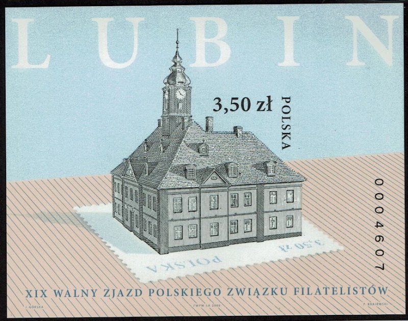 Poland #3834 Souvenir/Mini Sheet Imperf MNH- Polish Philatelic Assoc (2006)