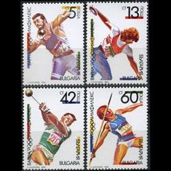 BULGARIA 1990 - Scott# 3565-8 Olympics Set of 4 NH