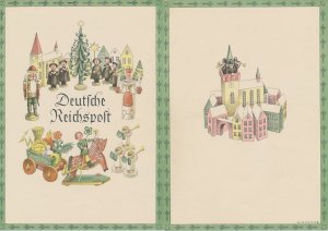 Telegram Germany 1937 - Unused - Schmuckblatt Telegramme Carol Singers - Christ