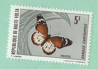 Burkina Faso #247  Butterfly   (MNH) CV $1.75