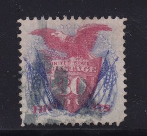 121 VF-XF used neat cancel with nice color cv $ 400 ! see pic !