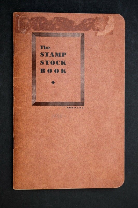 US Old Cut Square Stamp Collection 92 Used in Stamp Stock Book Album B