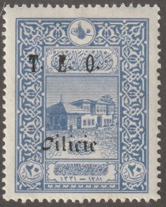 Cilice stamp,  Scott#77,  mint,  blue, T.E.O, #c-77