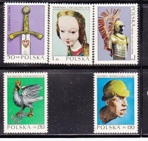 Poland 1961-65 MNH 1973 Polish Art