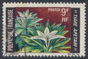 French Polnesia / Oceania     SC# 245   Used   Flowers  see details & scans 