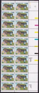Scott #2416 South Dakota Plate Block Of 20 Stamps - MNH P#A1111
