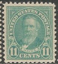 U.S. Scott #563 11-Cent Hayes Stamp - Mint NH Single