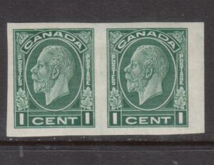 Canada #195c Extra Fine Never Hinged Imperf Pair