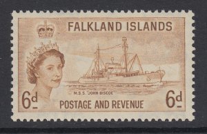 Falkland Islands, Scott 125 (SG 190), MLH