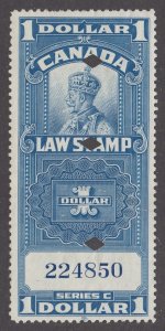 Canada Revenue FSC18c Used Supreme Court Stamp