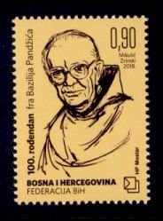 Bosnia & Herzegovina (Croat) Sc# 368 MNH Father Bazilije Pandzic