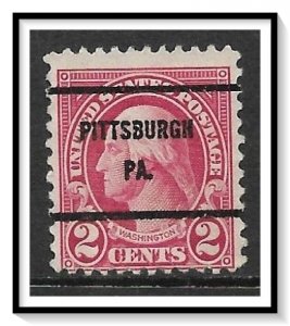 US Precancel #634-61 Pittsburgh PA Used