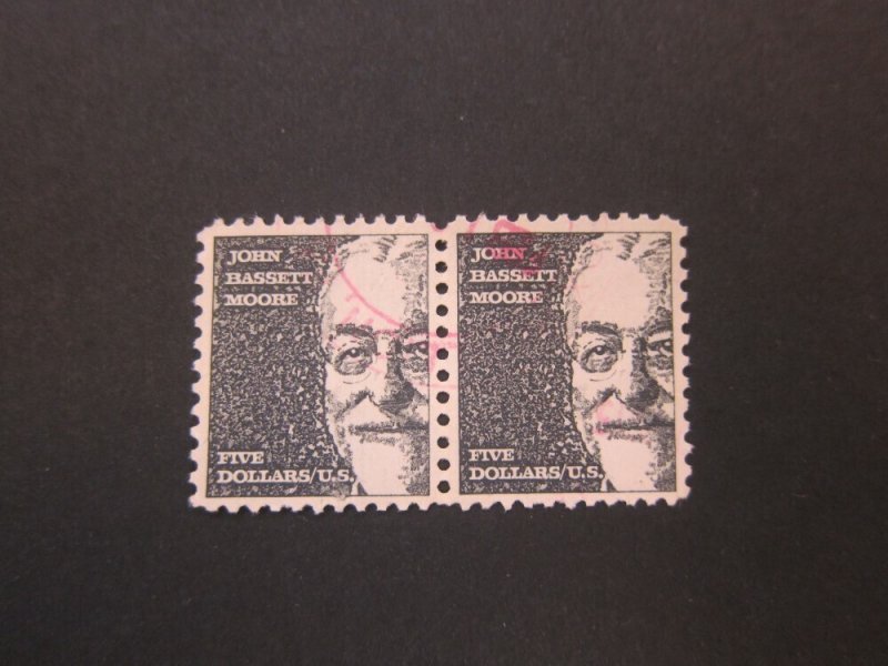 United States 1966 Sc 1295 pair FU