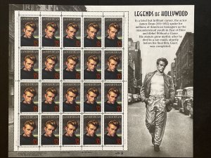 1996 sheet Legends of Hollywood: James Dean Sc# 3082 