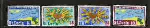 ST. LUCIA   SC #   249 - 52  MNH