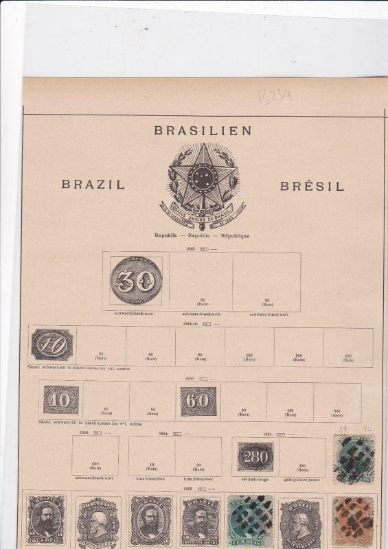 brazil stamps ref 11162