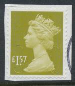 GB Security Machin £1.57 SG U2934ca Used No Souce/ Date Code 17