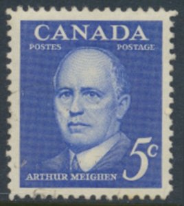  Canada  Sc# 393  Used Arthur Meighen 1961  see details  / scans